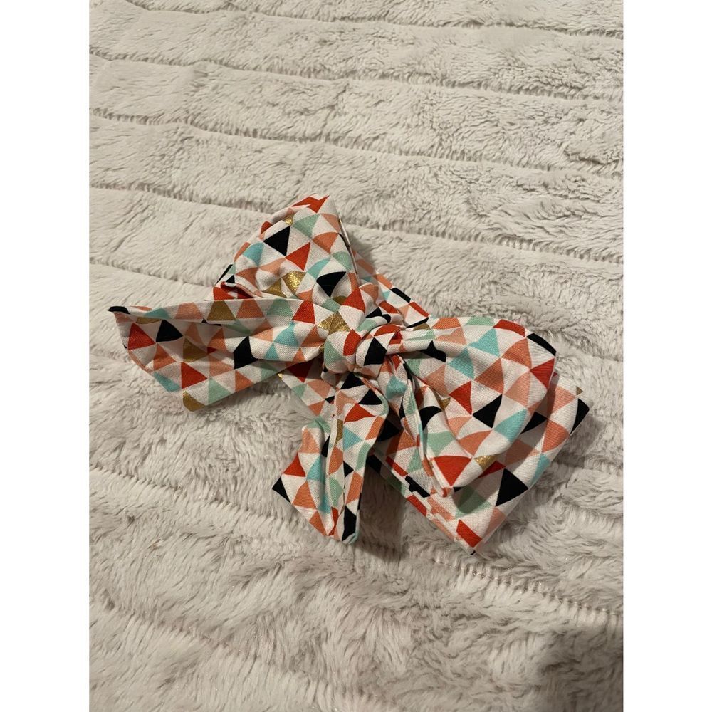 Multi Color Handmade Hand Tied Baby Bow